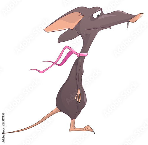 Cartoon Character Rat