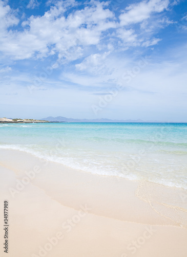 Fuerteventura  beautiful sandy beach