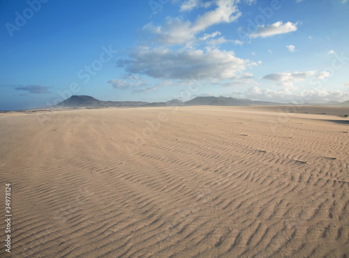 Fuerteventura  Corralejo sand dunes nature park