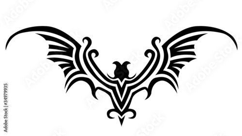 bat tattoo