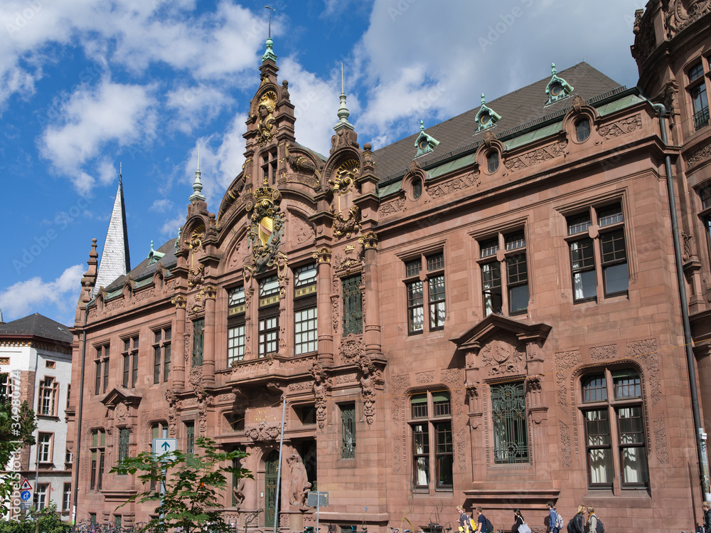 Fototapeta premium Bibliothek Heidelberg