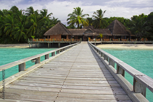 Maldives resort photo