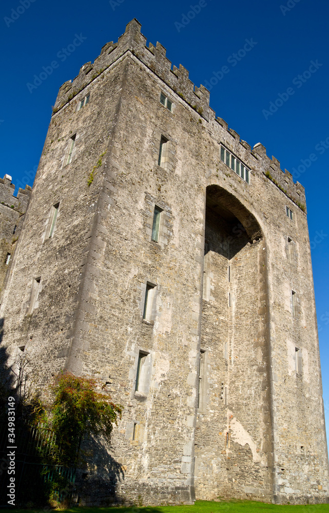 Bunratty castle in west Ireland