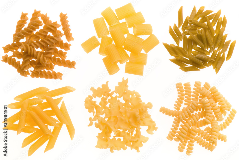 tipi di pasta secca Stock Photo | Adobe Stock