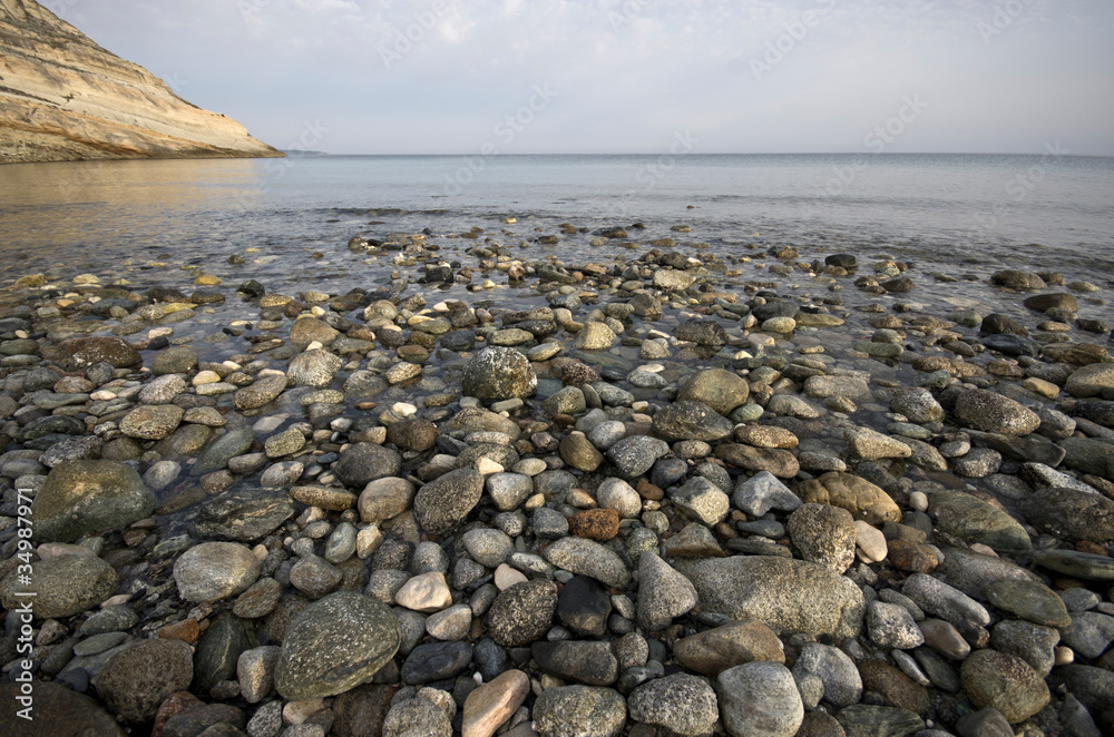 Corsica: spiaggia di ghiaia sul Capo Corso 2 Corsica: spiaggia di ghiaia sul Capo Corso 2