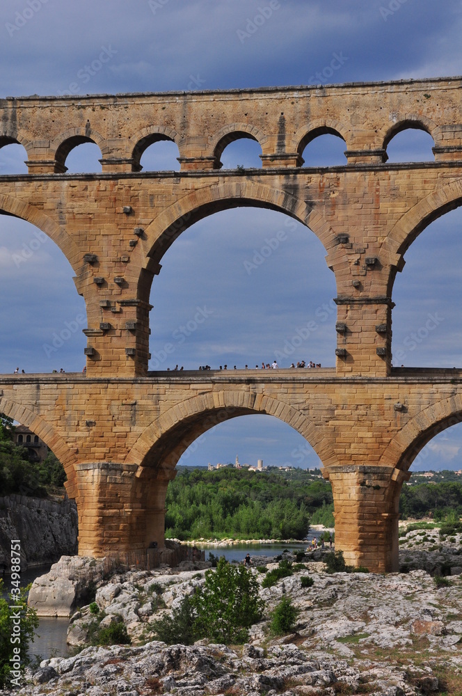 Pont Du Gard Provene Südfrankreich