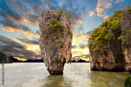 James Bond Island, Phang Nga, Thailand photo
