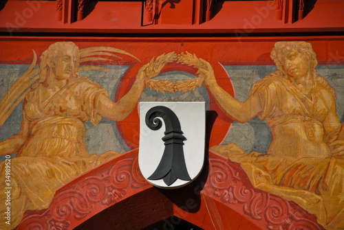 Basel, Switzerland, coat of arms photo