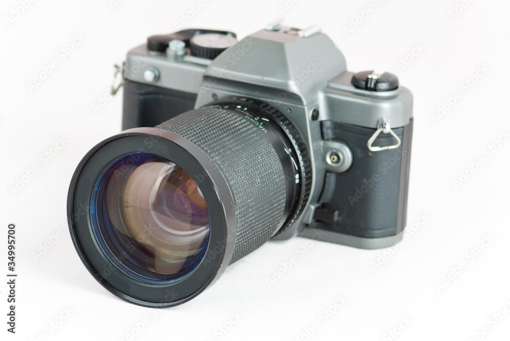 Old Camera w/clipping path