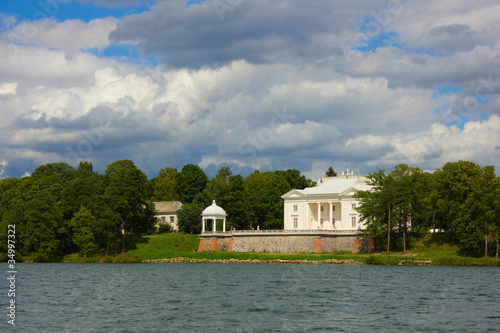 Palace of Tyshkevich, Trakai, Lithuania photo