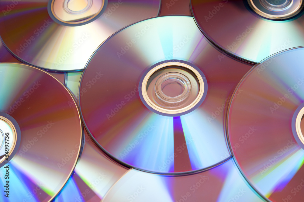 Background from the compact discs of DVD Background from the compact discs of DVD