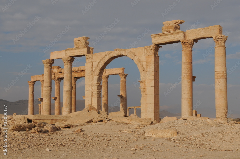 Colonnade. Palmyra. Syria