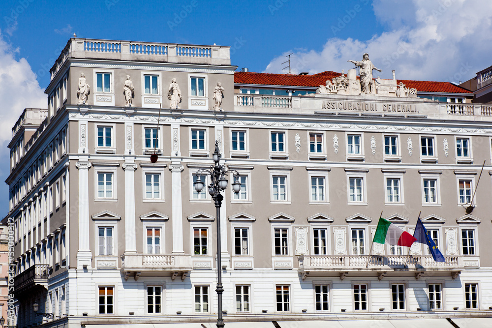 Building in piazza unità, Trieste
