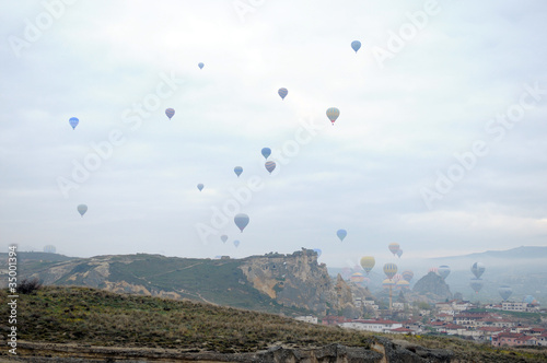 Balloons over Goreme. Сappadocia, Turkey