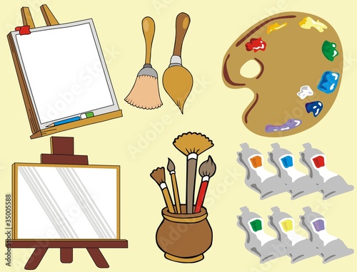 graphic art  brush