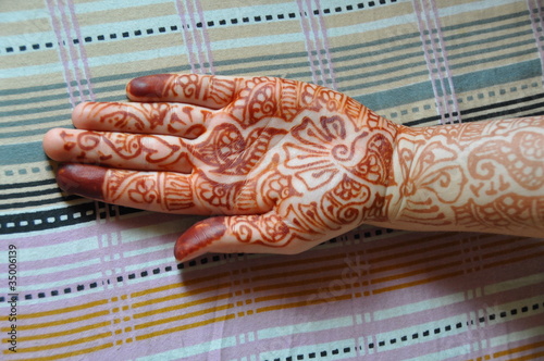 Henna tattoo