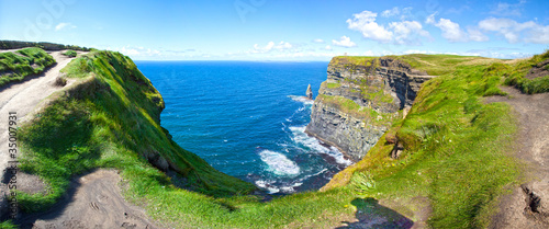Cliffs Of Moher in a Sunny Day photo