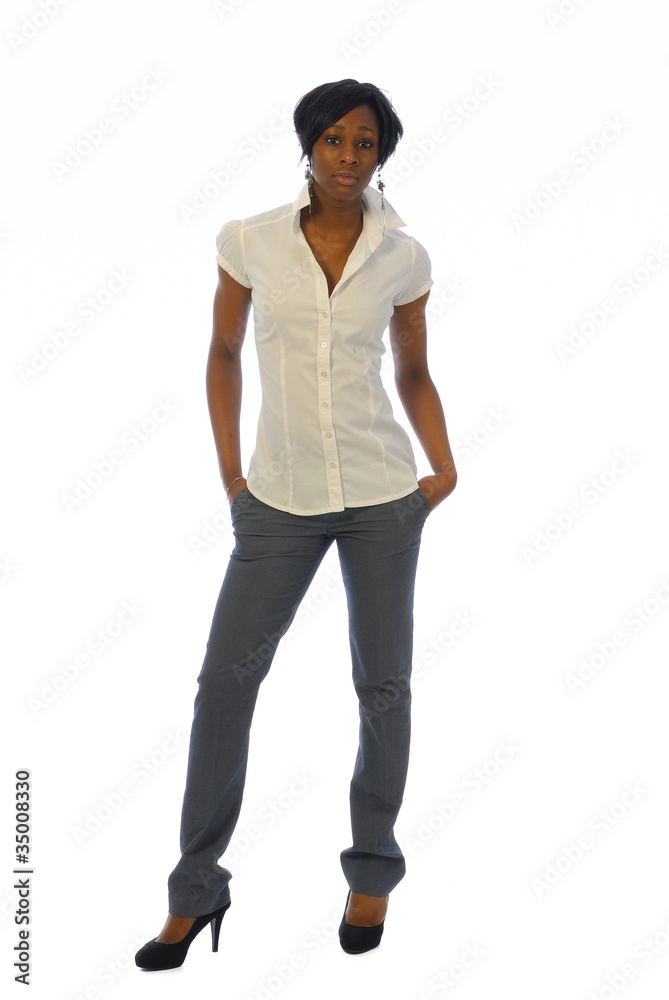 jeune femme habillée classique jeune femme habillée classique
