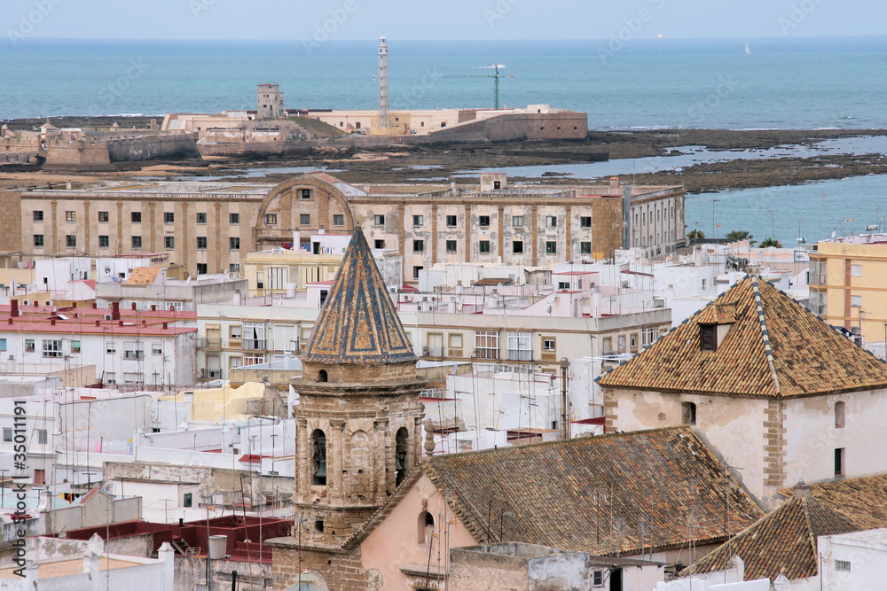 Obraz premium Tejados de iglesia