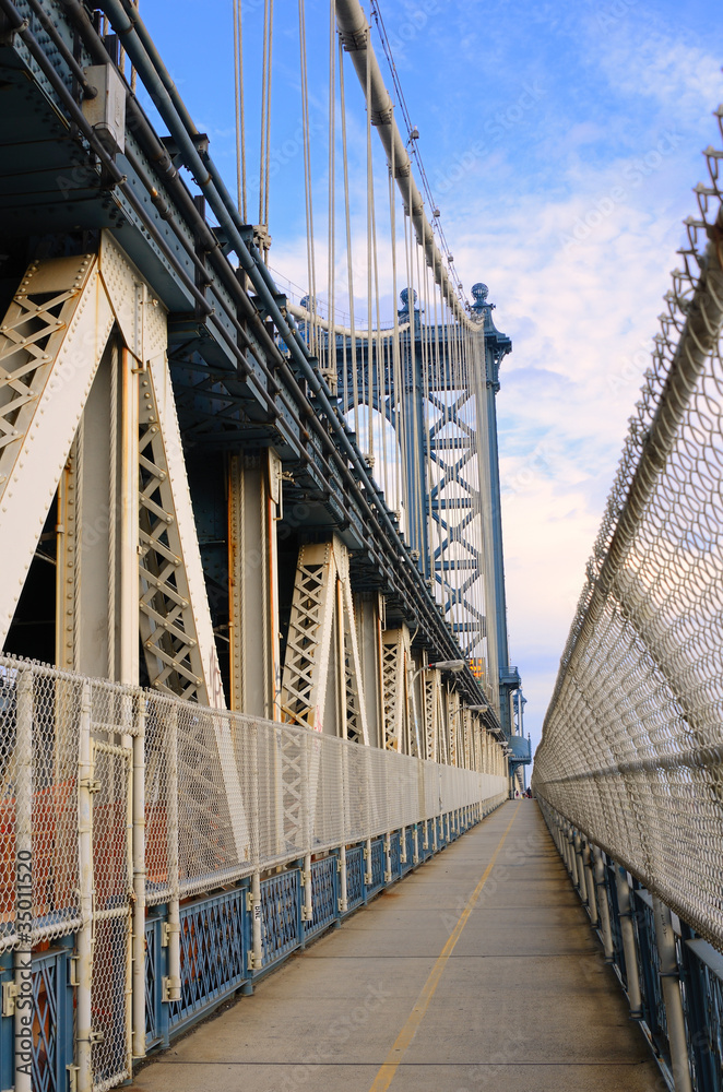 Fototapeta premium Manhattan Bridge