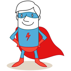 Fototapete Superhelden Superheld  © Rudie