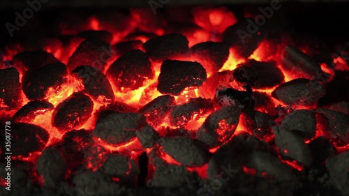 Wallpaper Mural Burning coals Torontodigital.ca