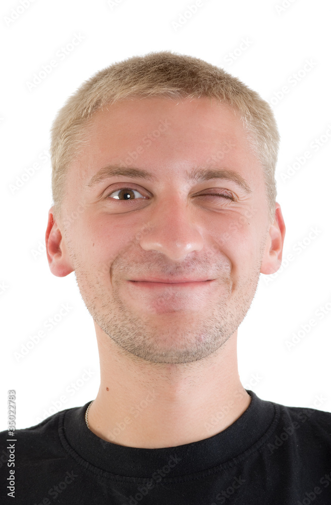 Obraz premium Making face