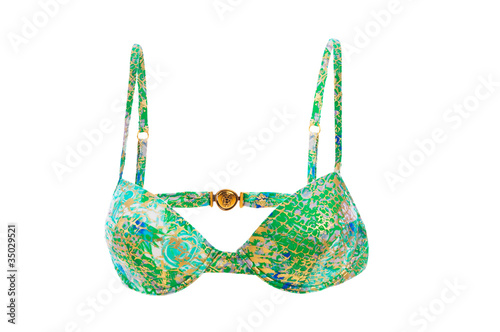 Wallpaper Mural Woman swimwear isolated on the white Torontodigital.ca