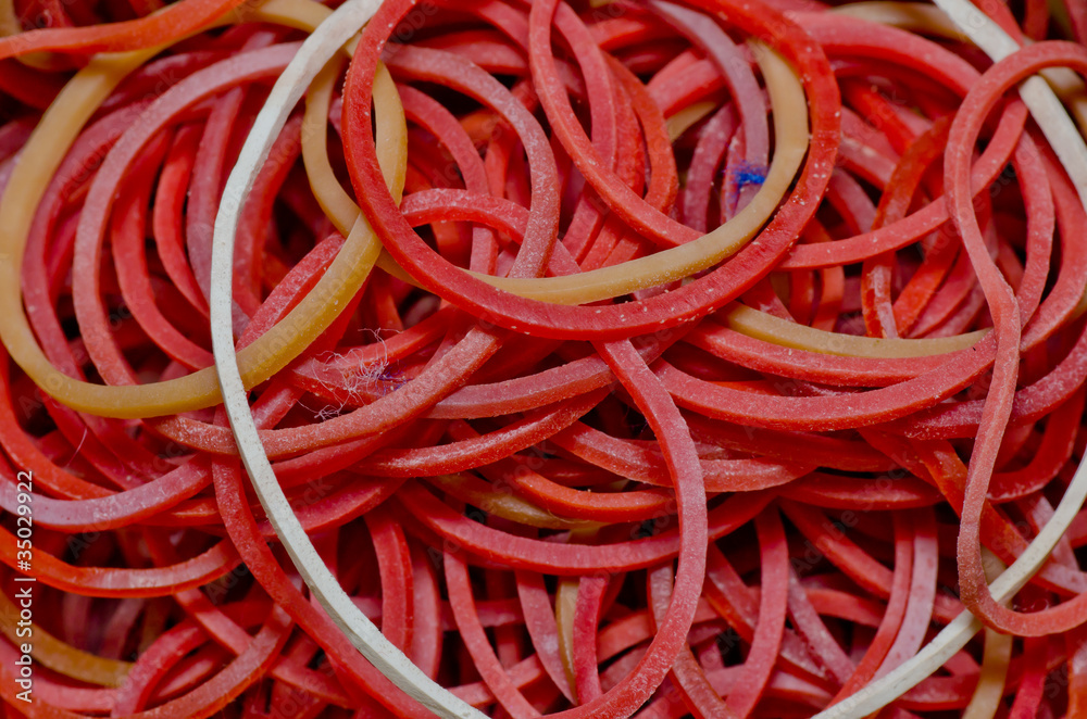 old rubber band old rubber band