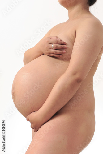 pregnant belly