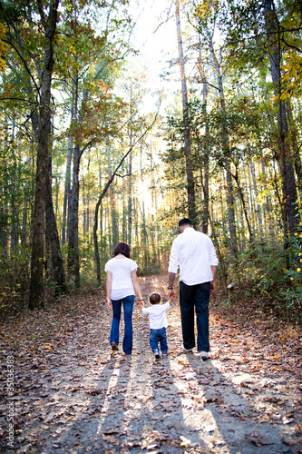 Family at Dusk