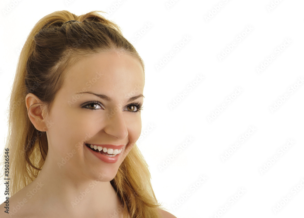 Girl with beautiful smile Girl with beautiful smile