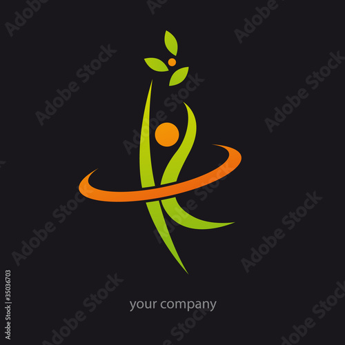 logo, logo sport, logo forme, logo santé, logo bien-être