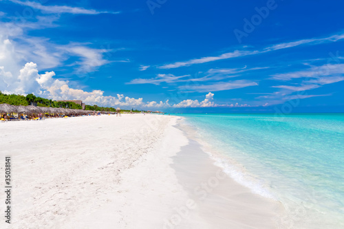 Photography The beautiful beach of Varadero in Cuba