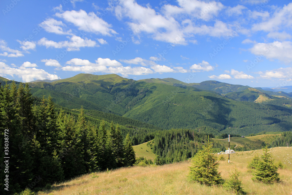 Beautiful mountains landscape