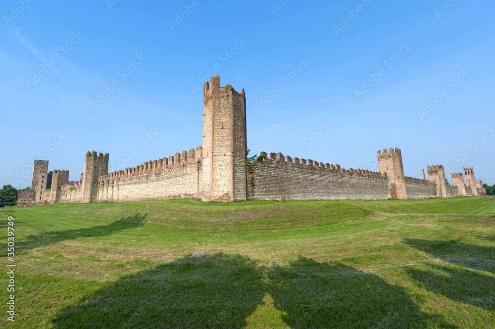 Montagnana (Padova, Veneto, italy) - Medieval walls