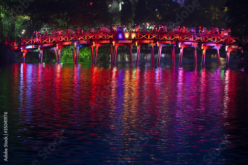 Colorful Vietnamese bridge #35041976