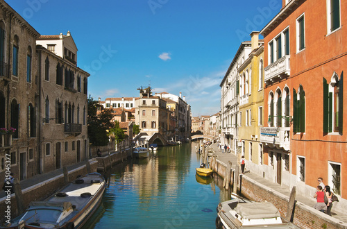 Canal in Venice, Italy © radiojah