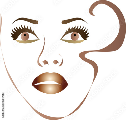 Woman's face