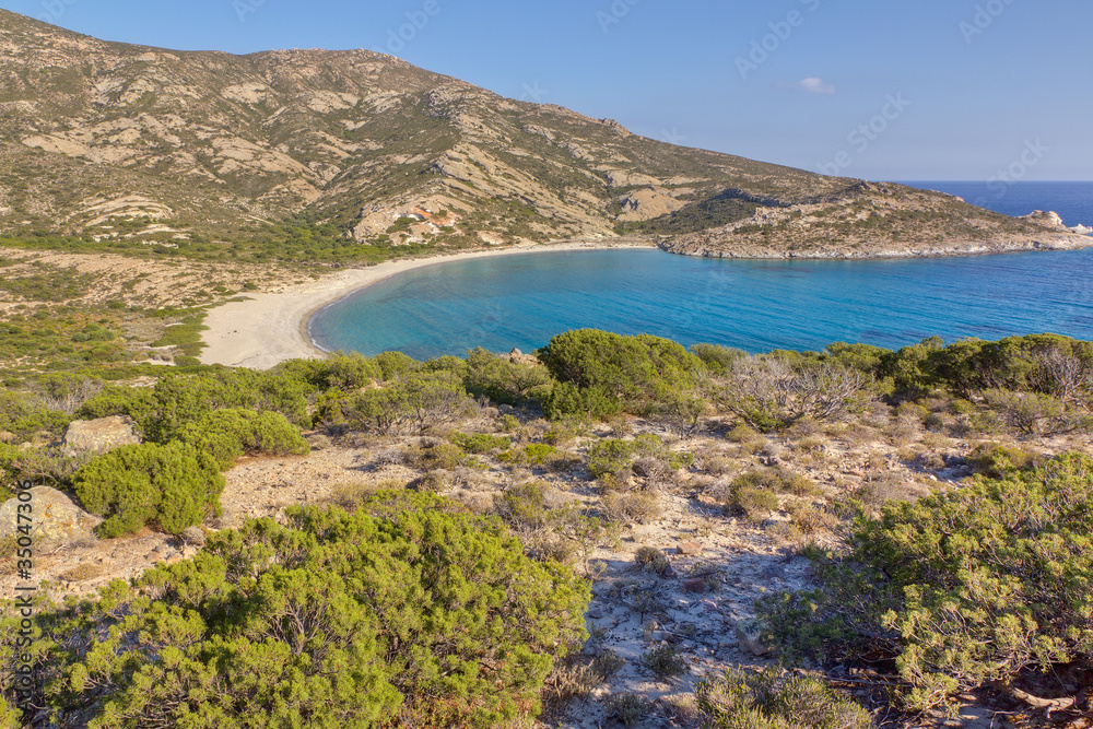 Kato myrsini bay, Polyaigos, Greece