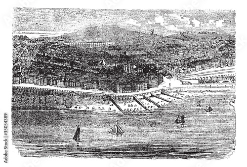 Historical buildings at Brighton