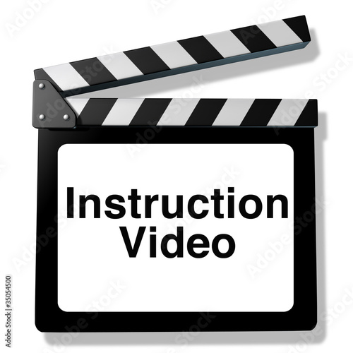 Instruction video photo