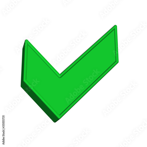Free Download 3d checker mark - GFXLoad