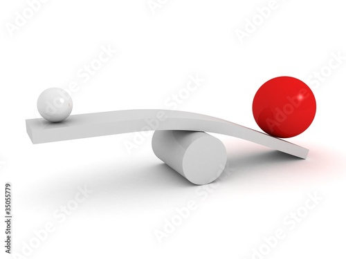 Balance business concept