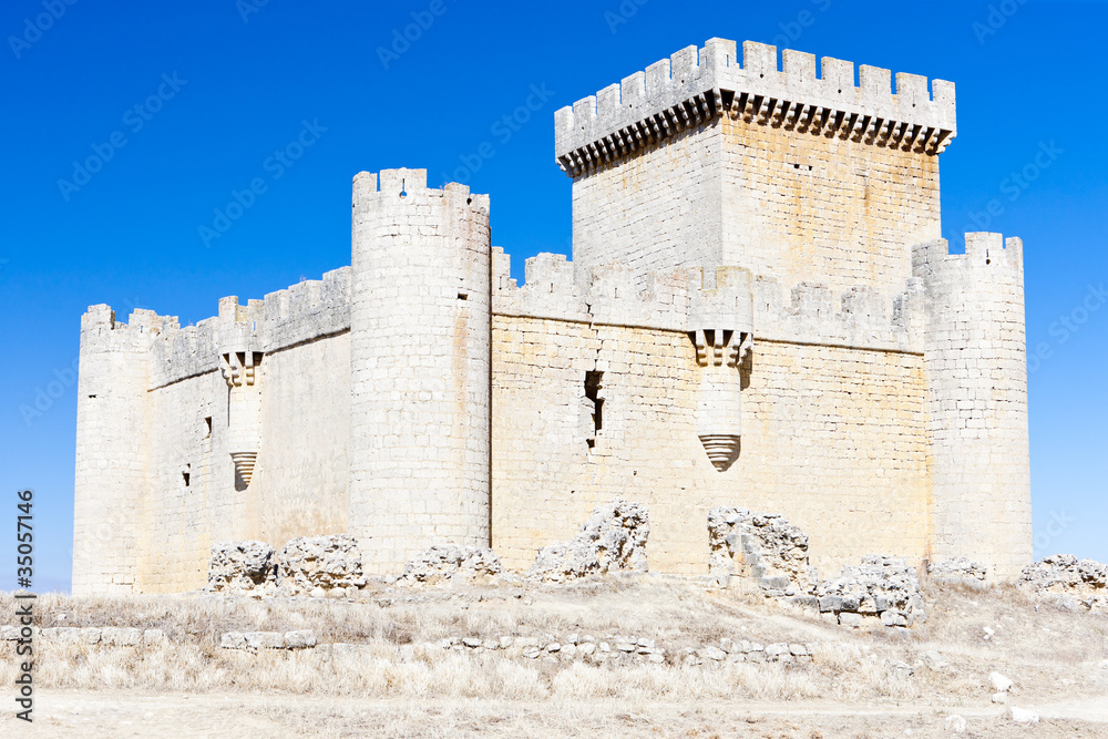 Castle of Villalonso, Castile and Leon, Spain