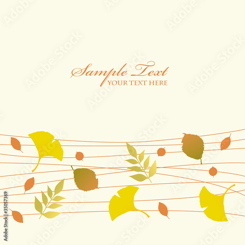 autumn leaves background