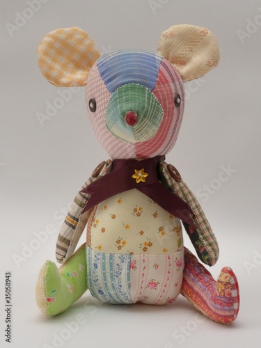 ねずみのぬいぐるみ