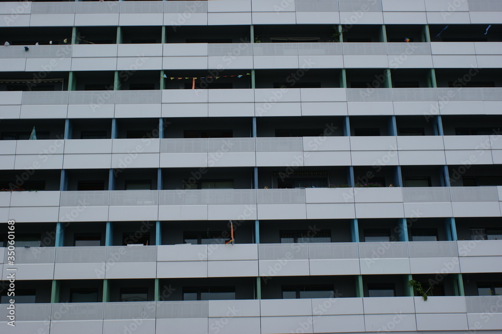 Obraz premium Plattenbau dig 0009