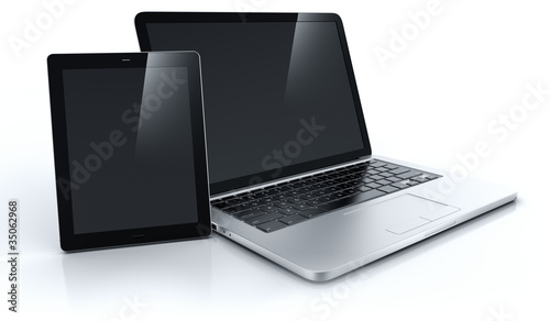 Laptop and tablet