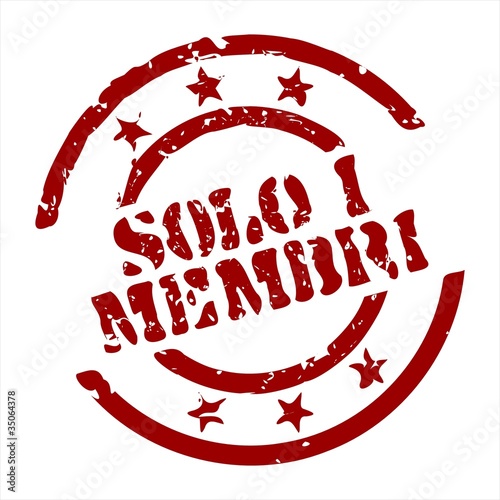 stempel solo i membri I